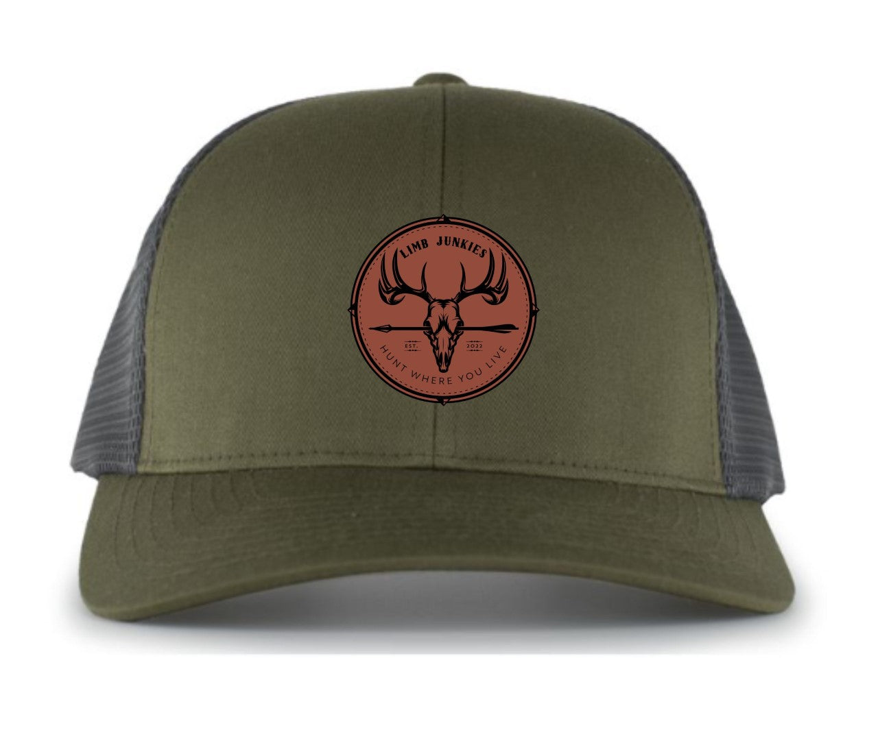 Limb Junkies Skull Patch Trucker Cap