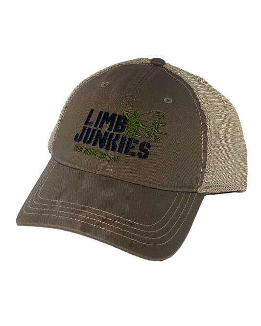 Limb Junkies "Stitched Up" Trucker Cap